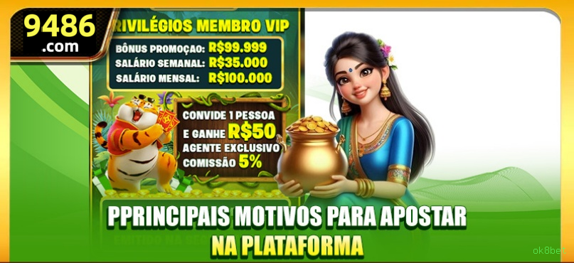 Imagem promocional do cadastro da ok8bet